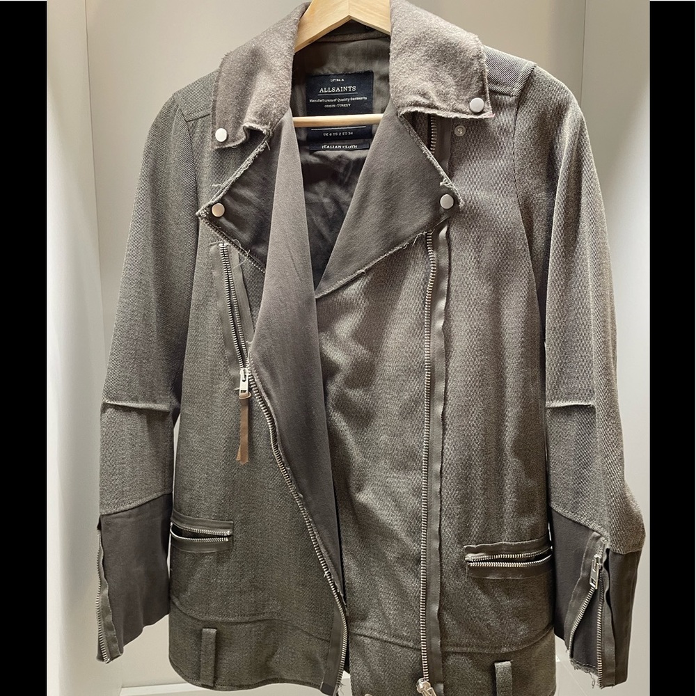 All Saints Italian Cloth Jacket